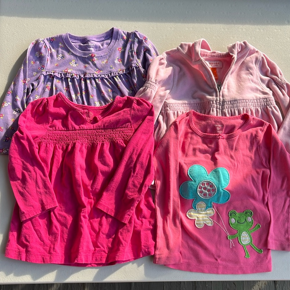 3T Girls, Long Sleeve Tops (4 pcs)